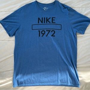 XLarge Men Blue T-Shirt Nike